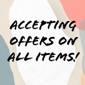 Accepting offers now! CLOSET CLEAROUT